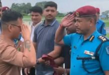 मिटरब्याज पीडितसँग वार्ताका लागि बारेको निजगढ पुगे गृहमन्त्री